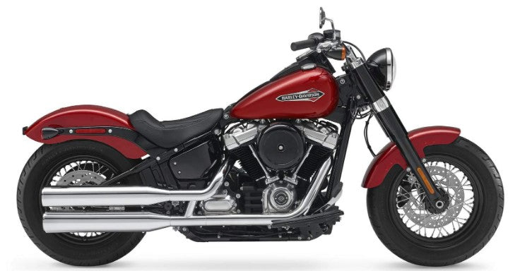 HARLEY DAVIDSON SOFTAIL SLIM 2018-2021 (with shortened pipes )